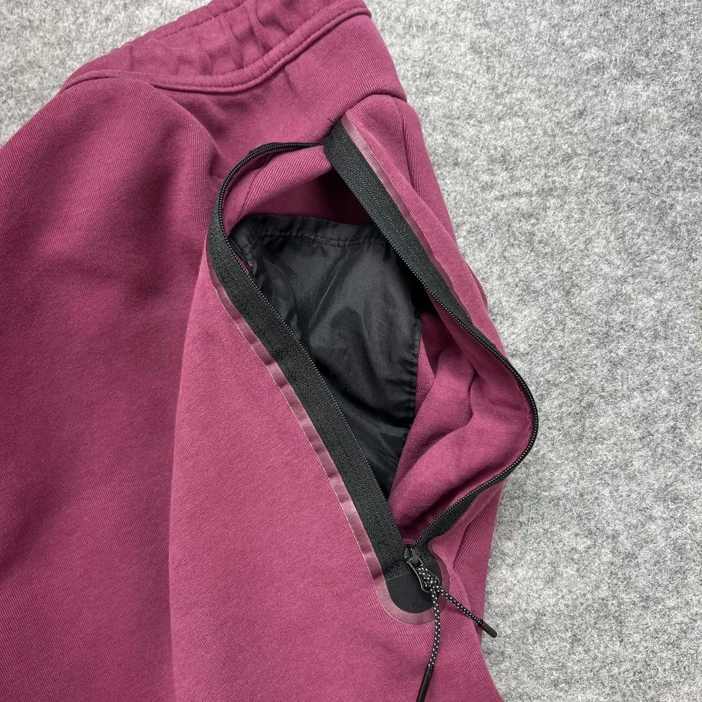 Nike Tech Fleece Shorts Mens Large Purple 7